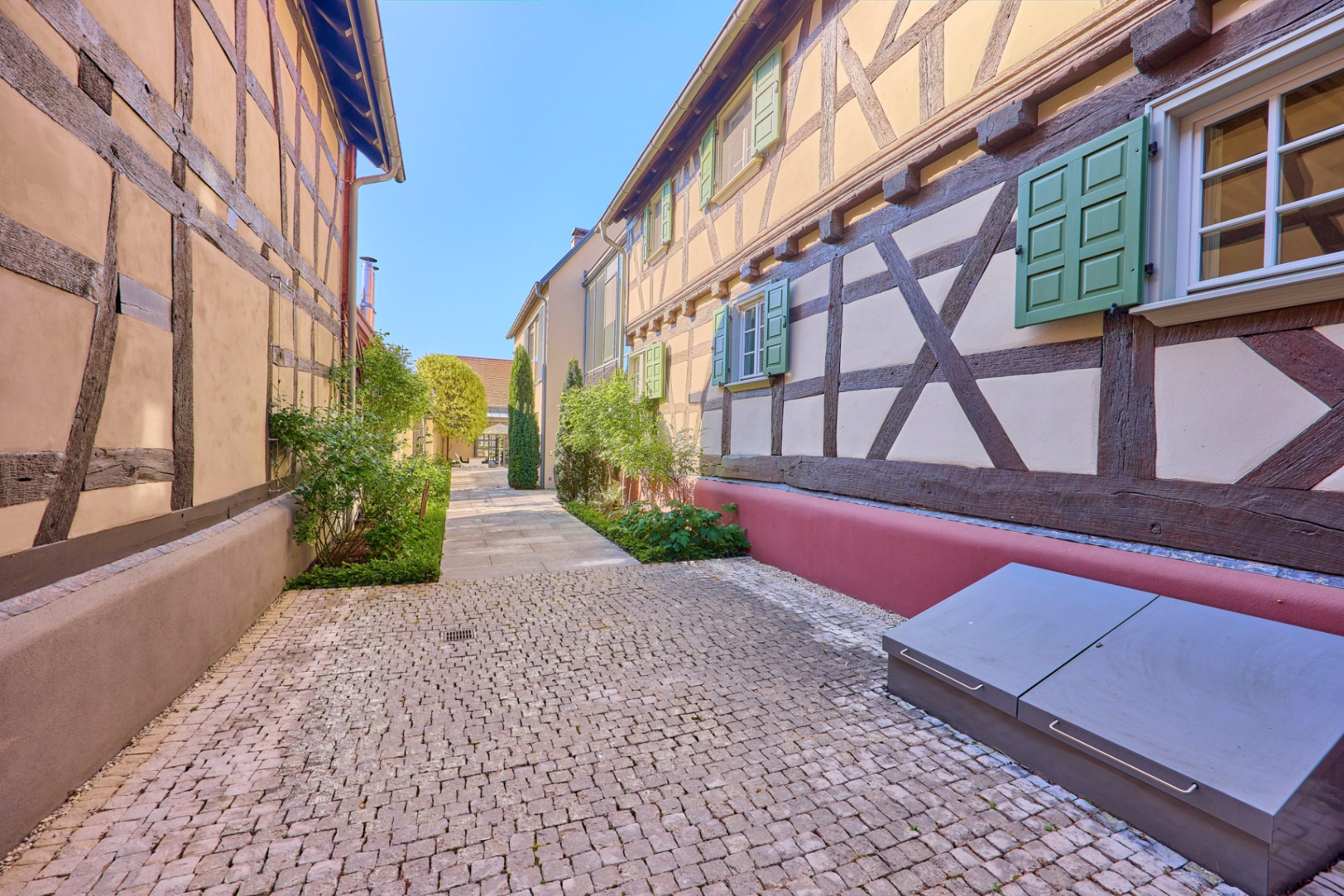 Denkmalgeschütztes Fachwerk